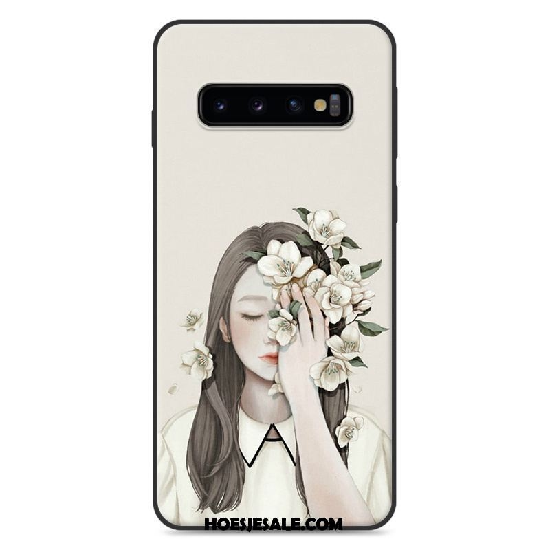 Samsung Galaxy S10+ Hoesje All Inclusive Ster Hanger Siliconen Blauw Kopen