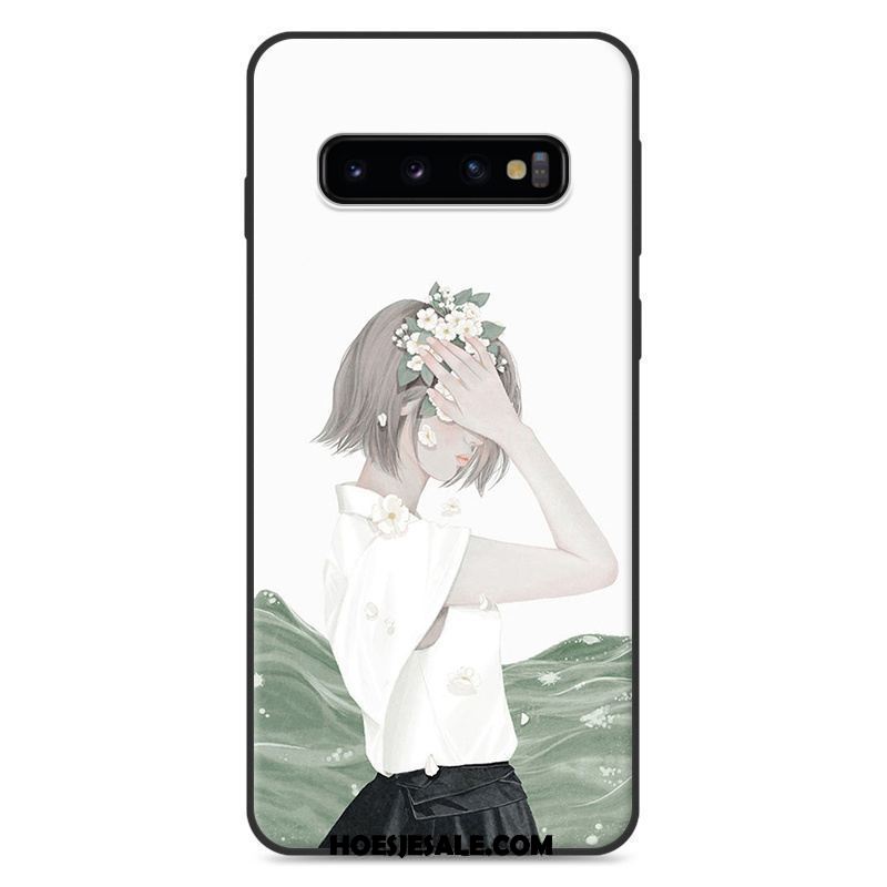 Samsung Galaxy S10+ Hoesje All Inclusive Ster Hanger Siliconen Blauw Kopen