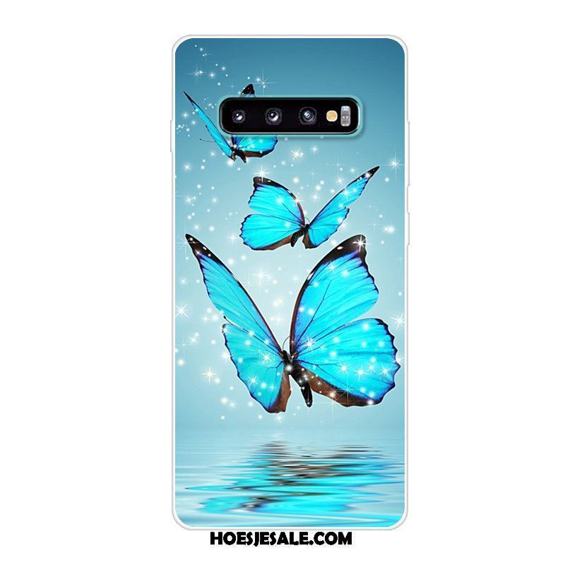 Samsung Galaxy S10 Hoesje Anti-fall Mobiele Telefoon Siliconen Ster Scheppend Online