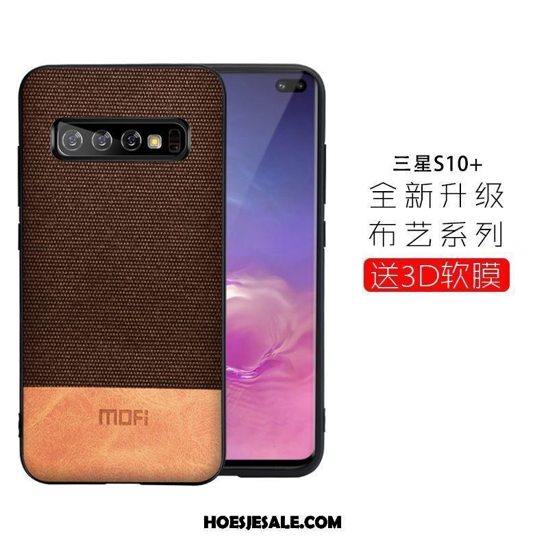 Samsung Galaxy S10+ Hoesje Bescherming High End Anti-fall Ster Dun Kopen