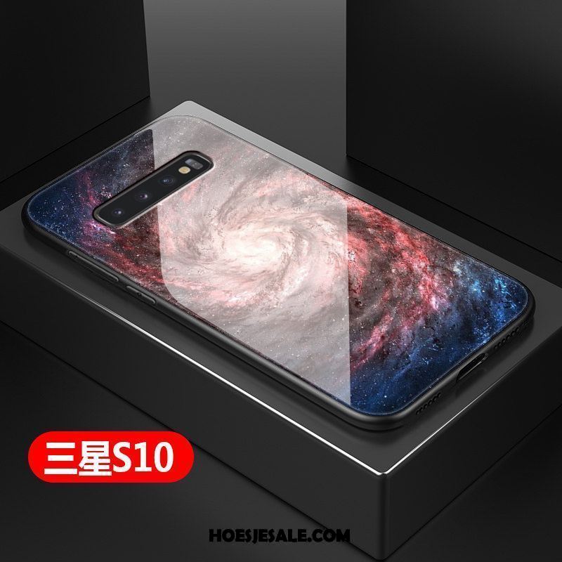 Samsung Galaxy S10 Hoesje Eenvoudige Hard Persoonlijk Ster Anti-fall Goedkoop