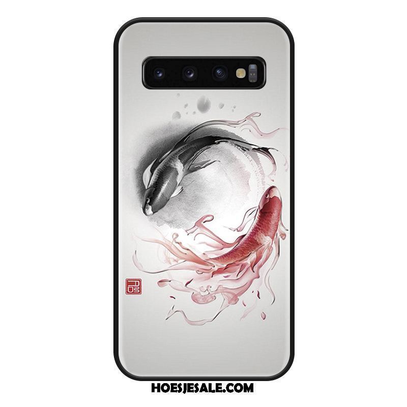 Samsung Galaxy S10 Hoesje Groen Ster Hanger Bescherming Luxe Online