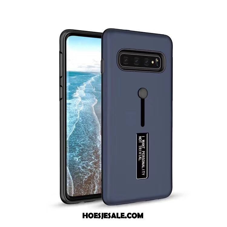 Samsung Galaxy S10 Hoesje Hoes Ster Mobiele Telefoon Ring Wit Kopen