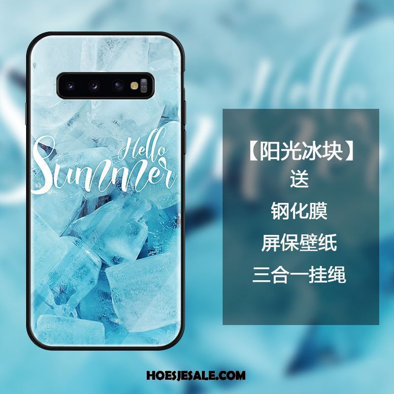 Samsung Galaxy S10+ Hoesje Kleur Trendy Merk Ster All Inclusive Mode Kopen