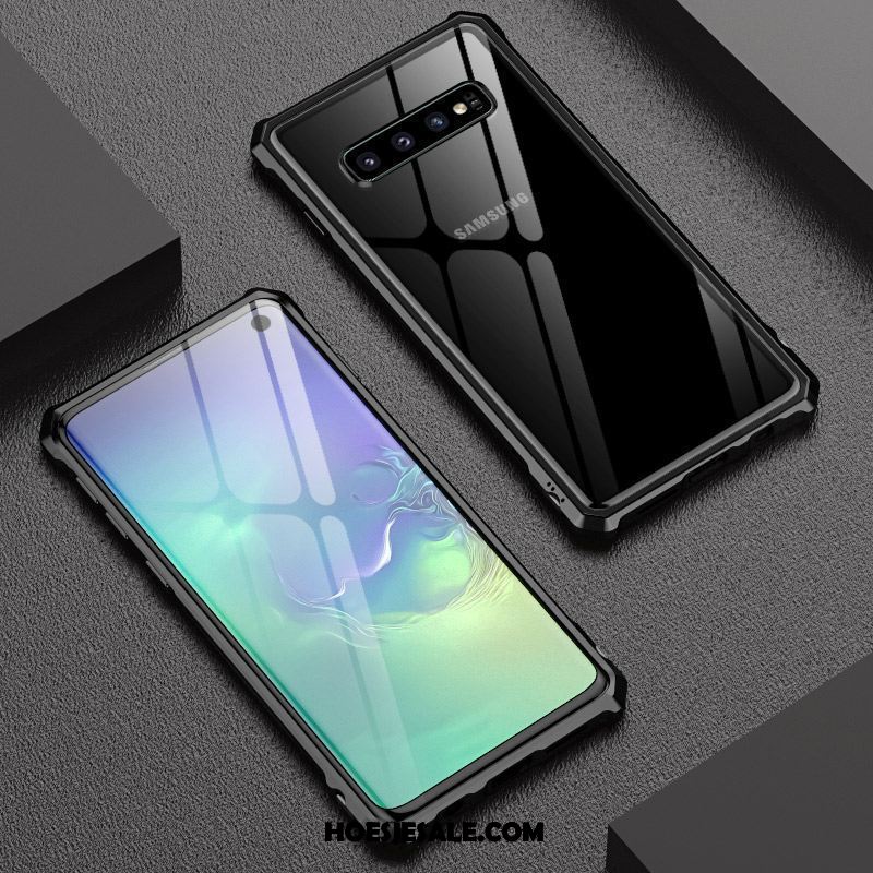 Samsung Galaxy S10+ Hoesje Metaal Mobiele Telefoon Bescherming Nieuw All Inclusive Goedkoop