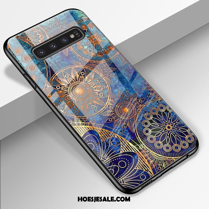 Samsung Galaxy S10 Hoesje Mobiele Telefoon Glas Hoes Siliconen Trend Goedkoop