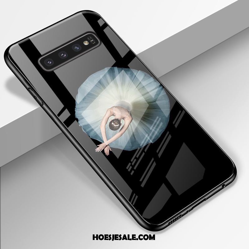 Samsung Galaxy S10 Hoesje Mobiele Telefoon Glas Hoes Siliconen Trend Goedkoop