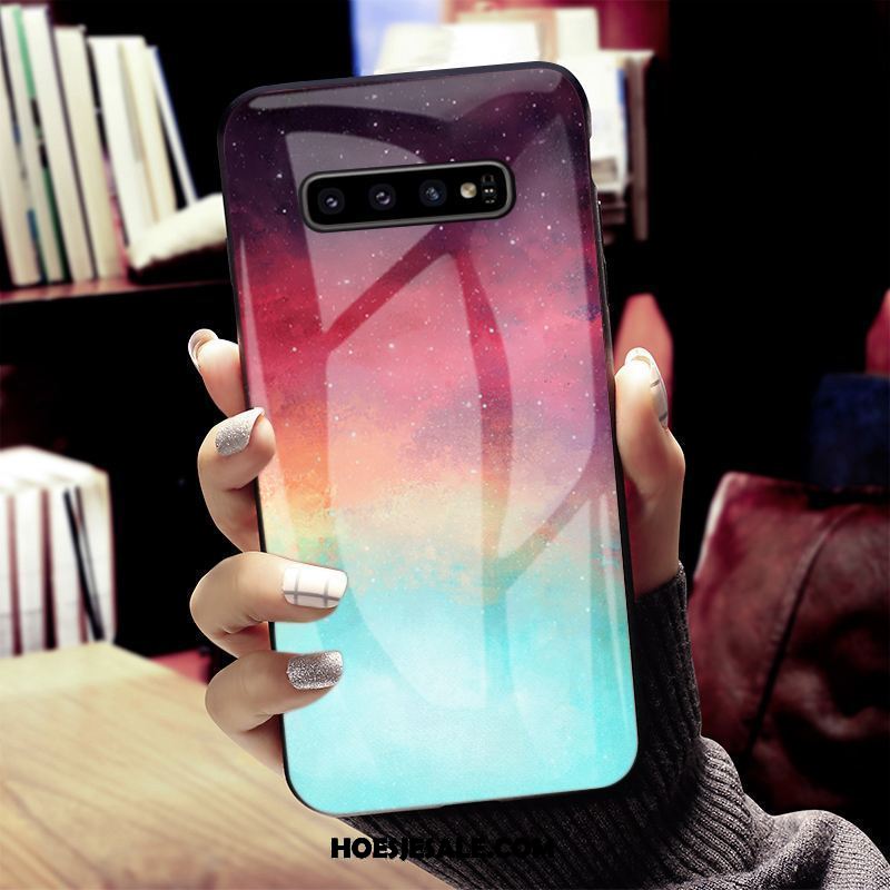 Samsung Galaxy S10+ Hoesje Mobiele Telefoon Siliconen Bedrijf Hoes Ster Goedkoop