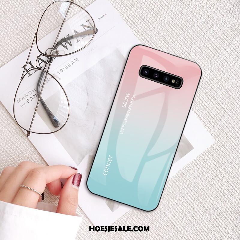 Samsung Galaxy S10+ Hoesje Mobiele Telefoon Siliconen Bedrijf Hoes Ster Goedkoop