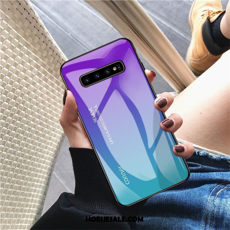 Samsung Galaxy S10+ Hoesje Mobiele Telefoon Siliconen Bedrijf Hoes Ster Goedkoop