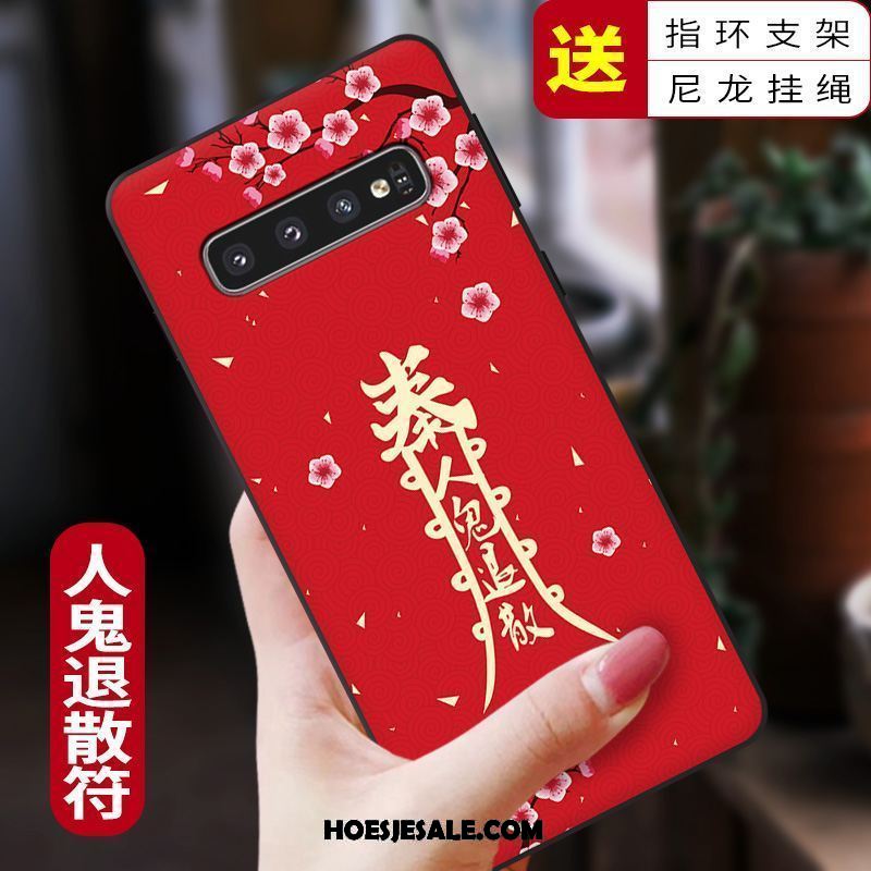 Samsung Galaxy S10+ Hoesje Nieuw Anti-fall Siliconen Hoes Mobiele Telefoon Sale