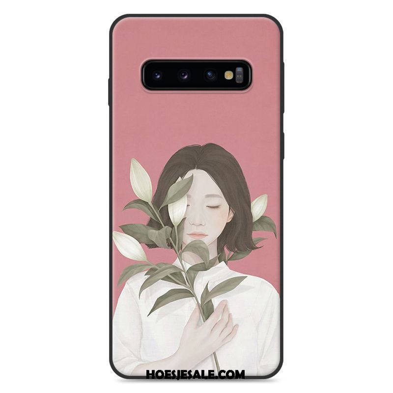 Samsung Galaxy S10 Hoesje Nieuw Groen Ster Kunst Mini Kopen