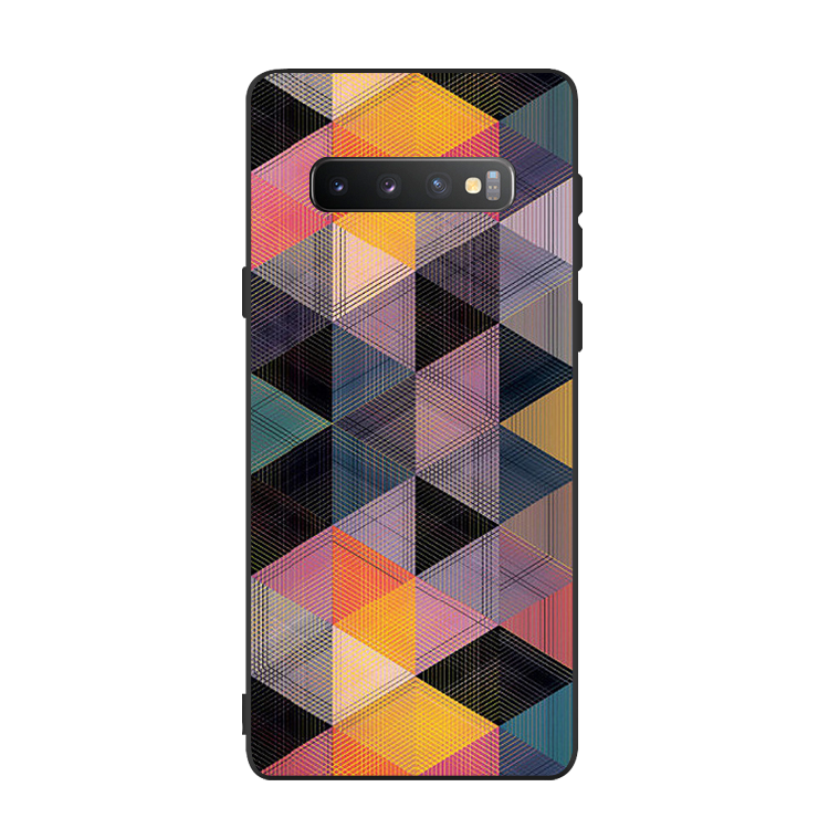 Samsung Galaxy S10 Hoesje Patroon All Inclusive Geometrie Mobiele Telefoon Bescherming Goedkoop