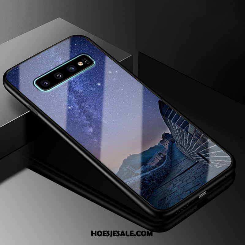 Samsung Galaxy S10+ Hoesje Persoonlijk Hard Trendy Merk Anti-fall Ster Sale