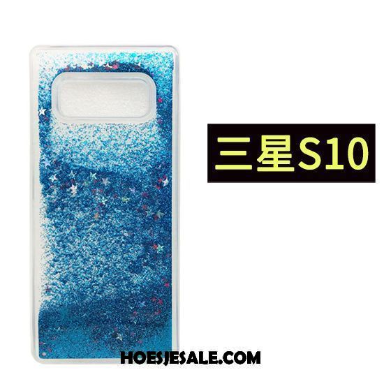 Samsung Galaxy S10 Hoesje Roze Groen Hoes Gasbag Drijfzand Kopen