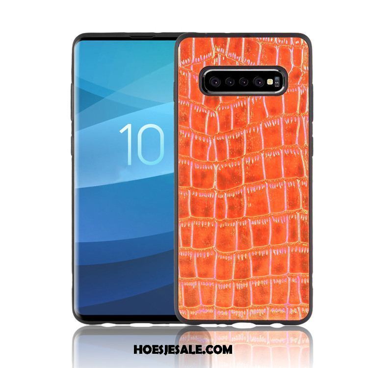 Samsung Galaxy S10 Hoesje Scheppend Anti-fall Hoes Mobiele Telefoon Kleur Goedkoop