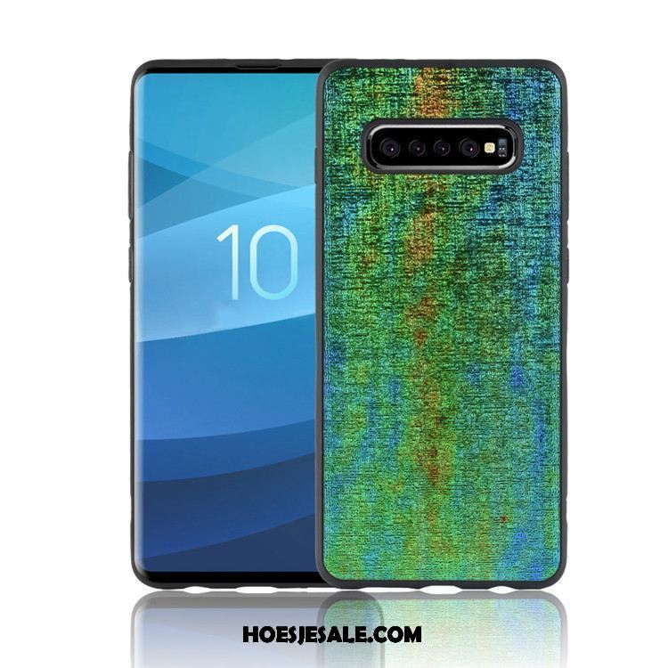 Samsung Galaxy S10 Hoesje Scheppend Anti-fall Hoes Mobiele Telefoon Kleur Goedkoop