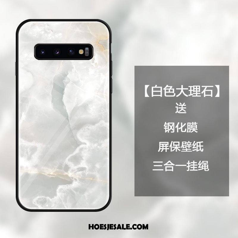 Samsung Galaxy S10 Hoesje Scheppend Hanger Ster Trend Wit Aanbiedingen