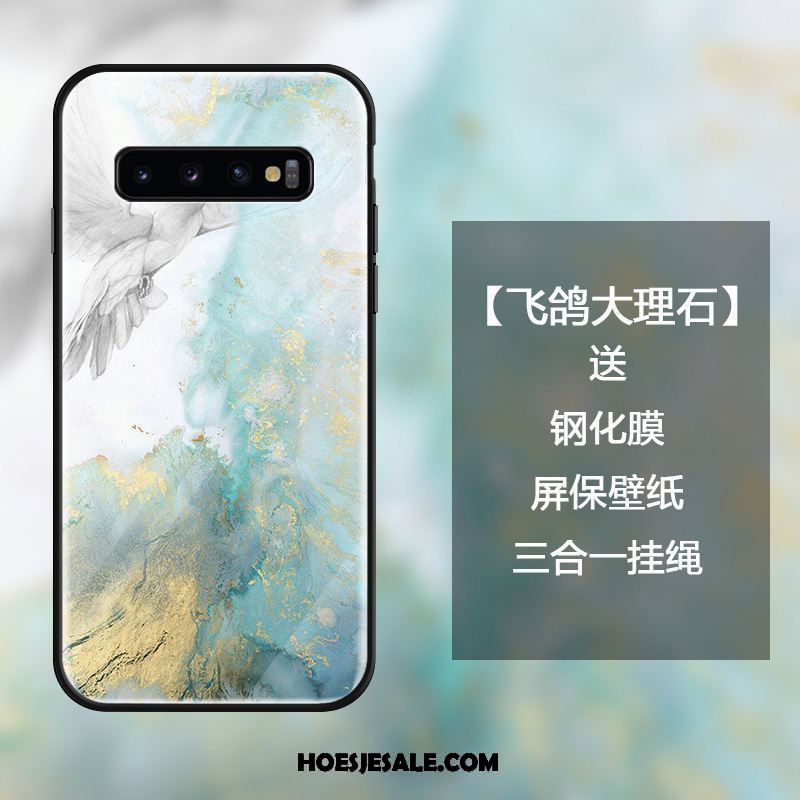 Samsung Galaxy S10 Hoesje Scheppend Hanger Ster Trend Wit Aanbiedingen