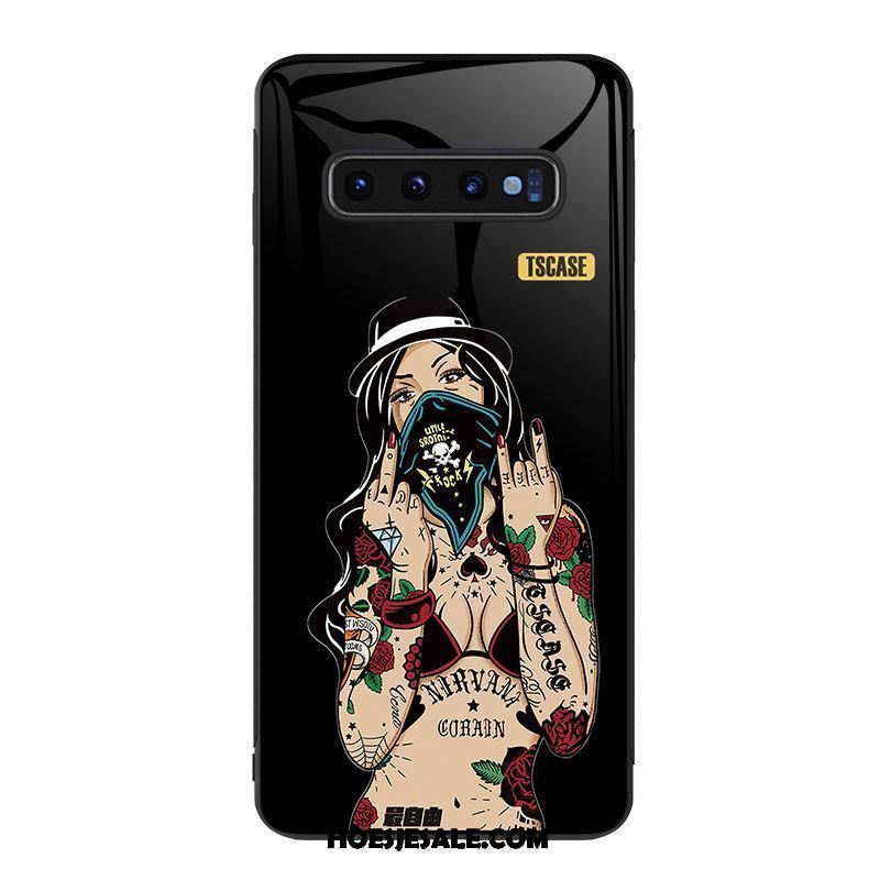 Samsung Galaxy S10+ Hoesje Scheppend Trendy Merk All Inclusive Ster Hoes Winkel