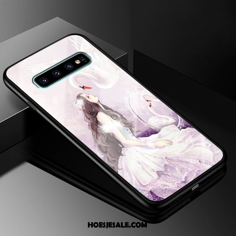 Samsung Galaxy S10 Hoesje Siliconen Mobiele Telefoon Hard Hoes Anti-fall Kopen