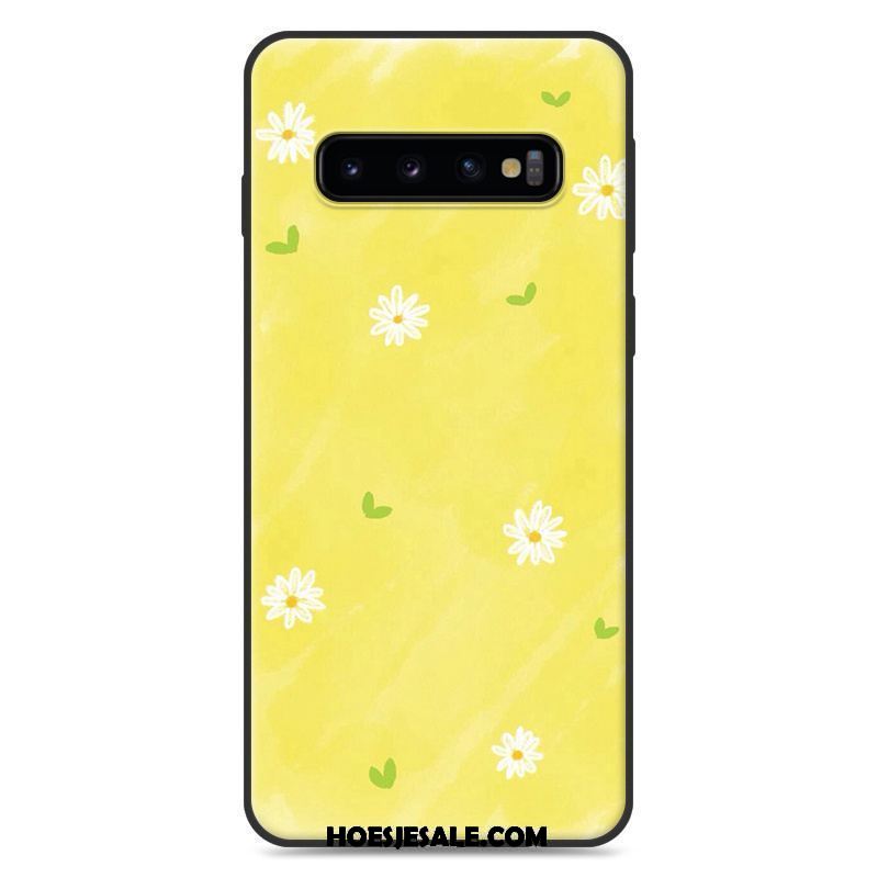 Samsung Galaxy S10+ Hoesje Spotprent Anti-fall Scheppend Siliconenhoesje Ster