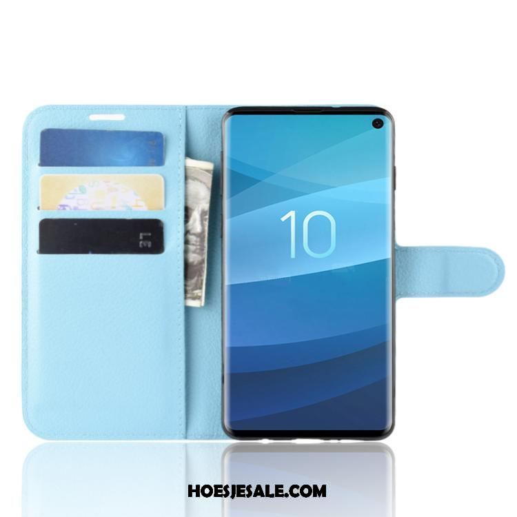 Samsung Galaxy S10+ Hoesje Ster Zwart Bescherming Kaart Bedrijf Kopen