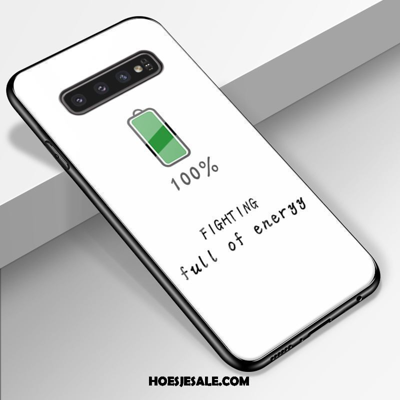 Samsung Galaxy S10+ Hoesje Trend Hoes Persoonlijk Glas Anti-fall Sale