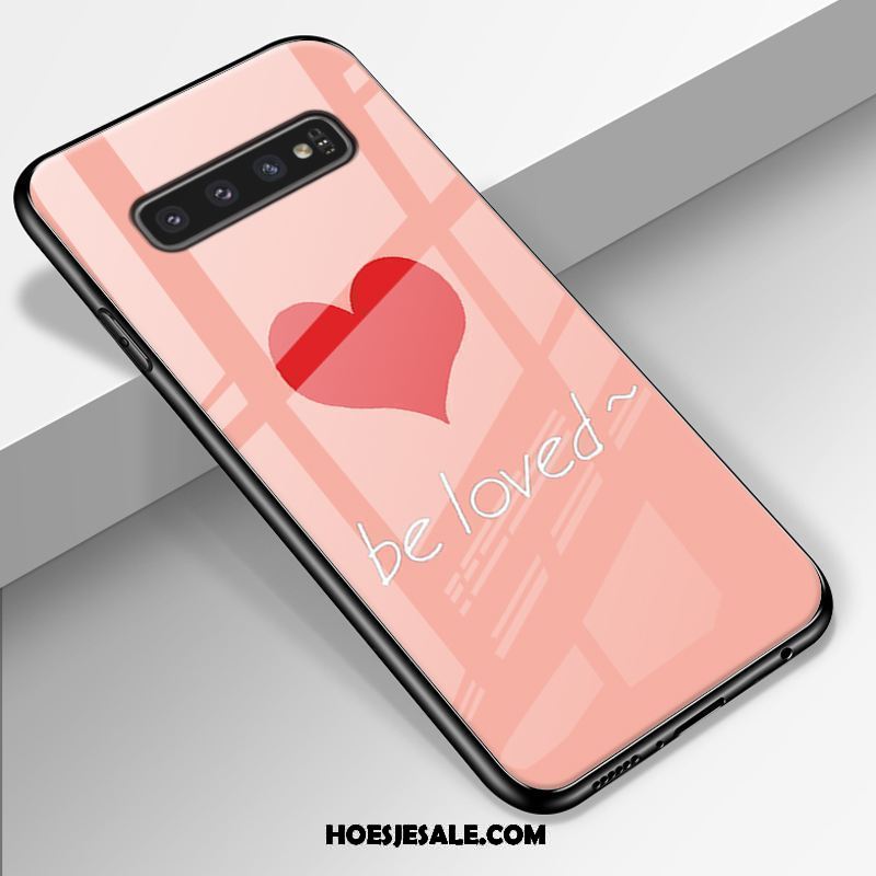 Samsung Galaxy S10+ Hoesje Trend Hoes Persoonlijk Glas Anti-fall Sale