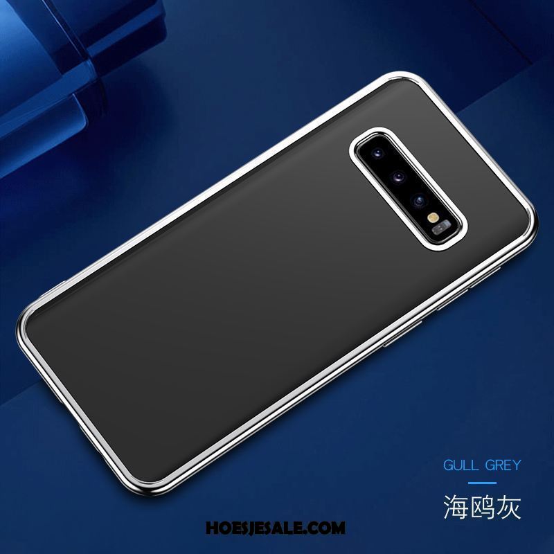 Samsung Galaxy S10+ Hoesje Trendy Merk Mobiele Telefoon Scheppend Persoonlijk Geel Online