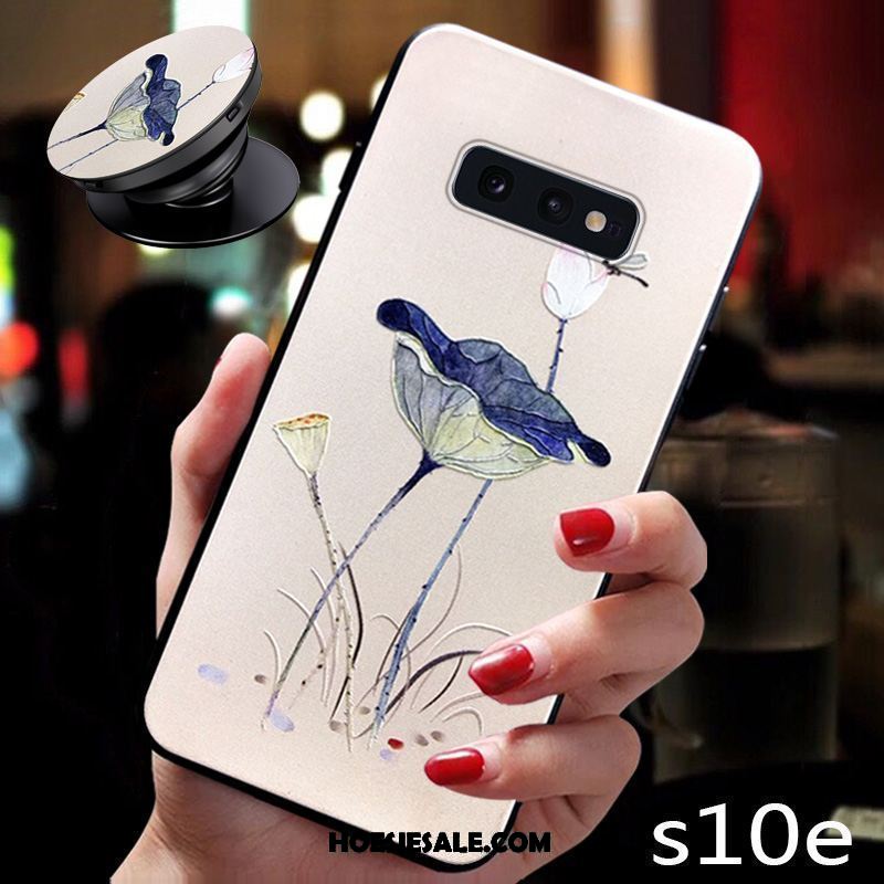 Samsung Galaxy S10e Hoesje All Inclusive Anti-fall Net Red Ster Bescherming Aanbiedingen