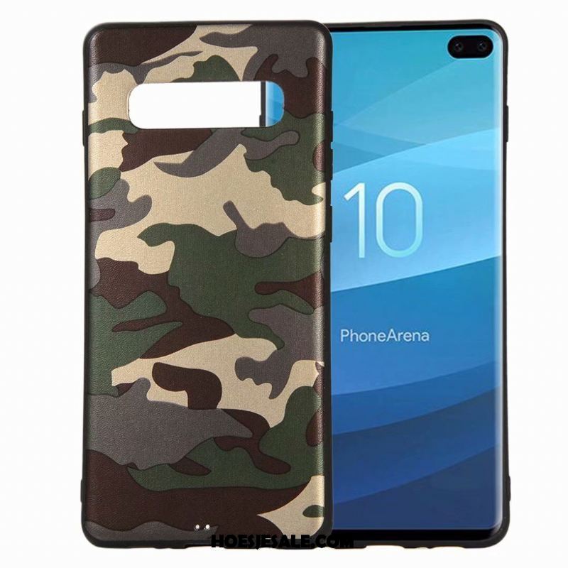 Samsung Galaxy S10e Hoesje All Inclusive Groen Bescherming Hoes Trendy Merk Online