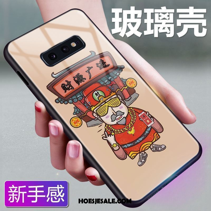 Samsung Galaxy S10e Hoesje Bescherming Mobiele Telefoon Anti-fall Scheppend Siliconen Sale