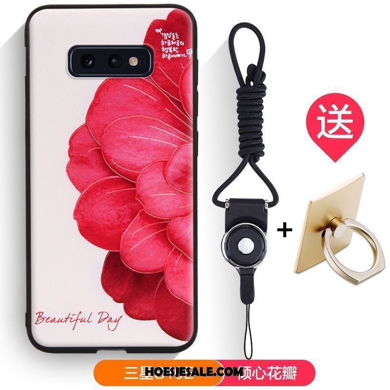 Samsung Galaxy S10e Hoesje Bescherming Ster Siliconen Trendy Merk Mobiele Telefoon Online