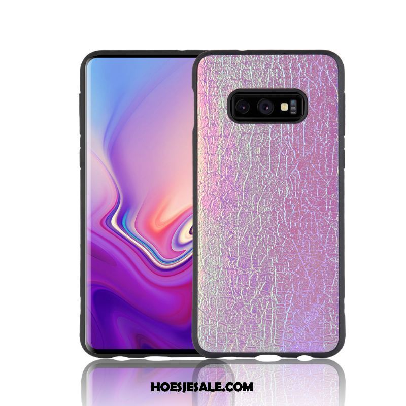 Samsung Galaxy S10e Hoesje Geel Bescherming All Inclusive Scheppend Mobiele Telefoon Sale