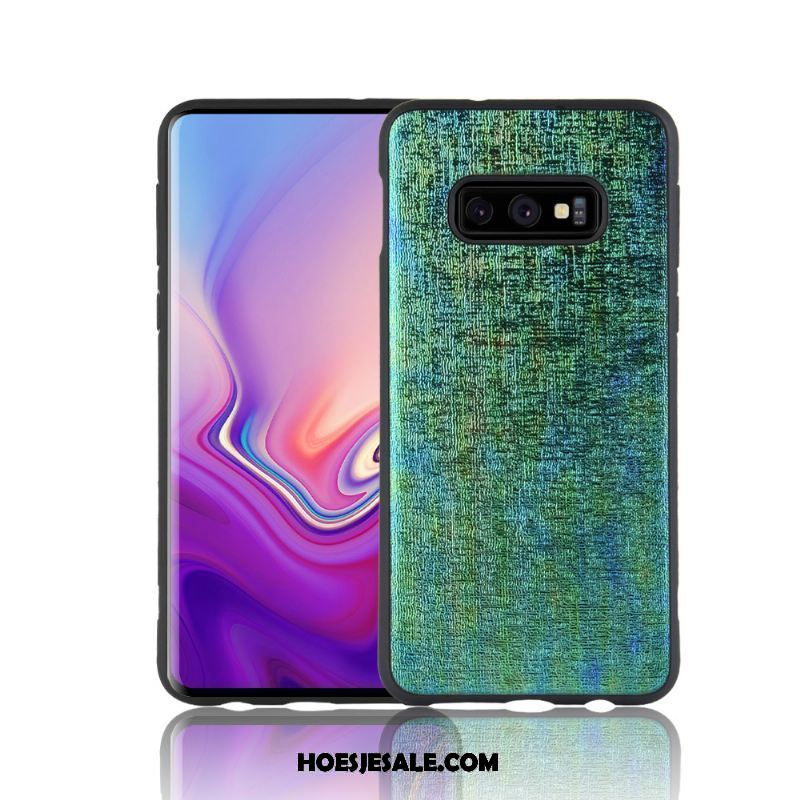 Samsung Galaxy S10e Hoesje Geel Bescherming All Inclusive Scheppend Mobiele Telefoon Sale