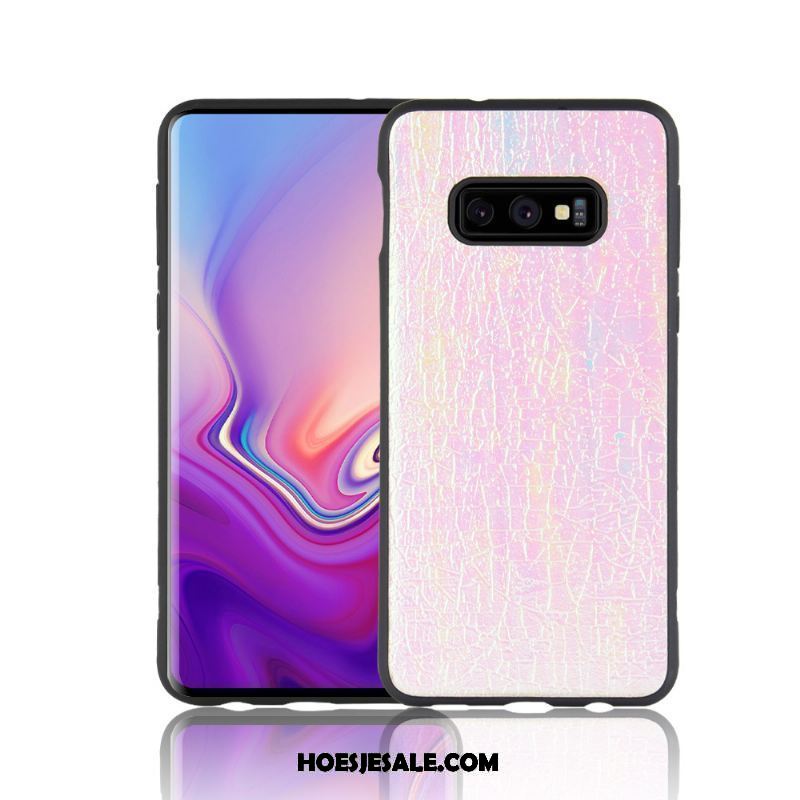 Samsung Galaxy S10e Hoesje Geel Bescherming All Inclusive Scheppend Mobiele Telefoon Sale