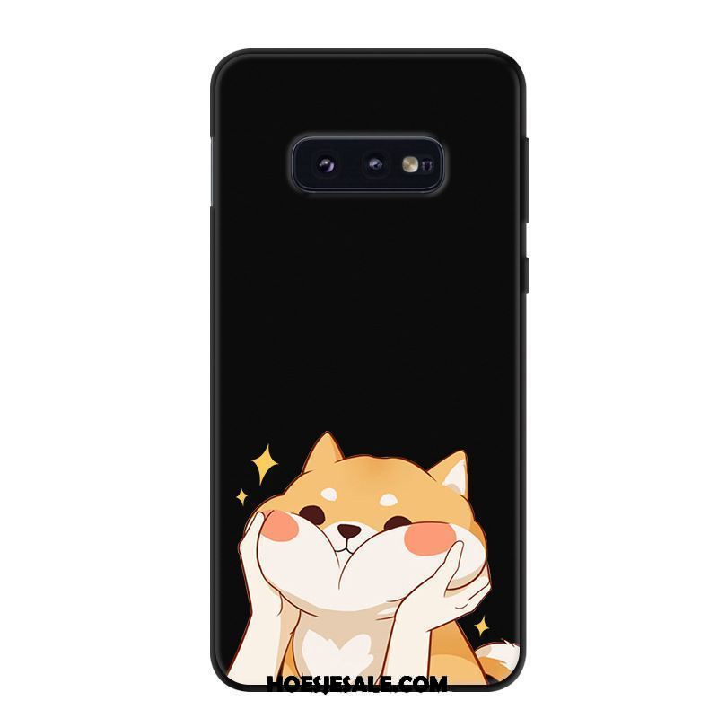 Samsung Galaxy S10e Hoesje Groen Ster Zacht Hoes Persoonlijk Kopen