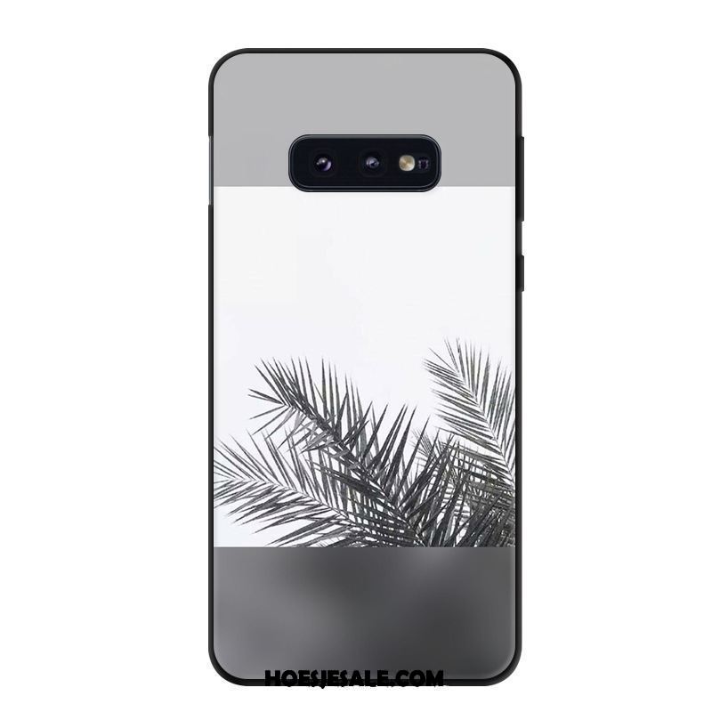 Samsung Galaxy S10e Hoesje Groen Zacht Hoes Ster Mobiele Telefoon Goedkoop