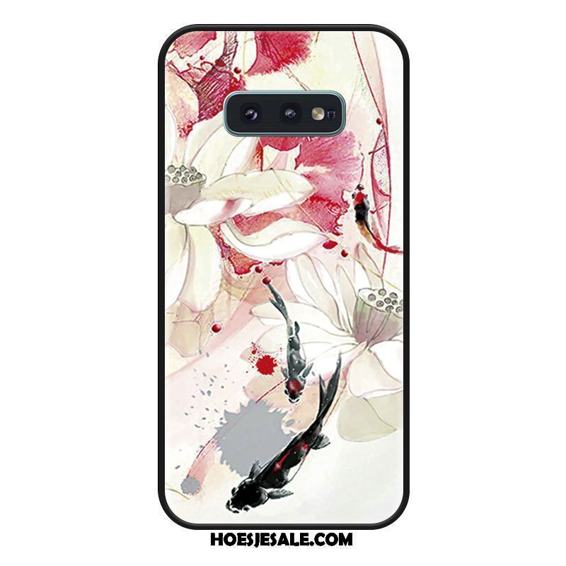 Samsung Galaxy S10e Hoesje Inkt Mode All Inclusive Siliconen Chinese Stijl Goedkoop