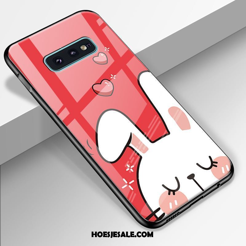 Samsung Galaxy S10e Hoesje Jeugd Spiegel Mode Zacht Hoes