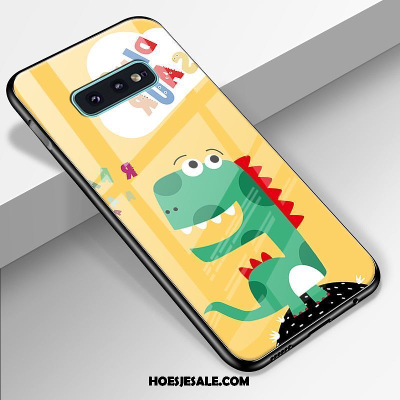 Samsung Galaxy S10e Hoesje Jeugd Spiegel Mode Zacht Hoes