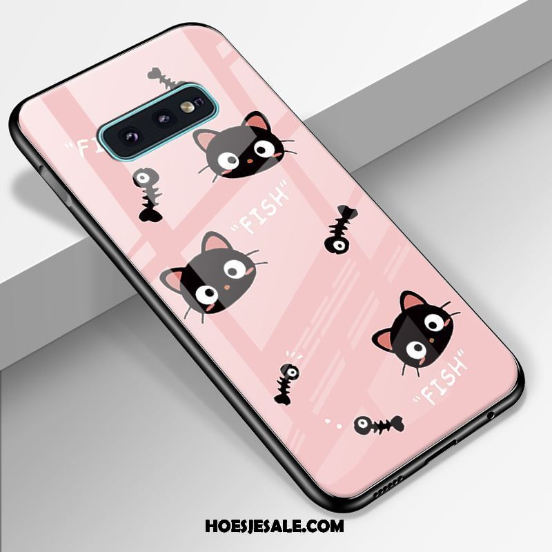 Samsung Galaxy S10e Hoesje Jeugd Spiegel Mode Zacht Hoes