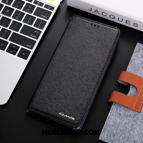 Samsung Galaxy S10e Hoesje Leren Etui Folio Ster Blauw Mobiele Telefoon Korting