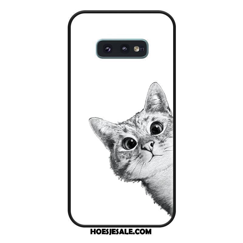 Samsung Galaxy S10e Hoesje Mooie Siliconen Lovers Zoet Hanger Aanbiedingen