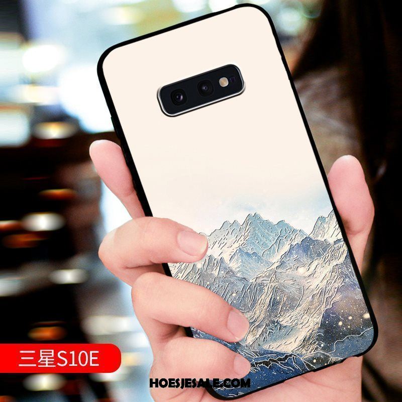 Samsung Galaxy S10e Hoesje Reliëf Bescherming All Inclusive Hoes Trend Online