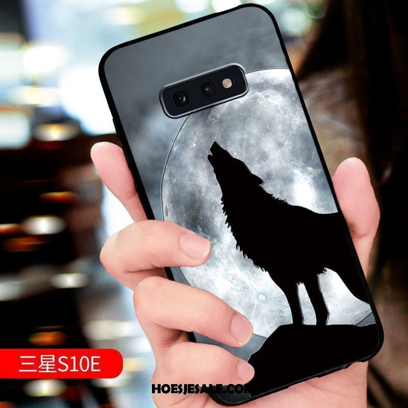Samsung Galaxy S10e Hoesje Reliëf Bescherming All Inclusive Hoes Trend Online