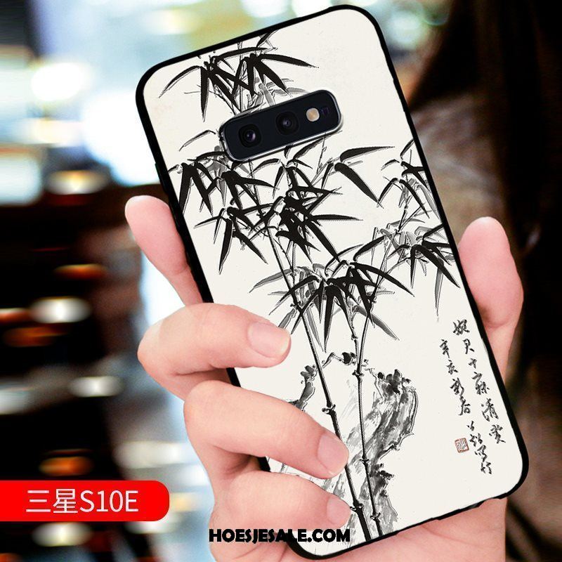 Samsung Galaxy S10e Hoesje Reliëf Bescherming All Inclusive Hoes Trend Online