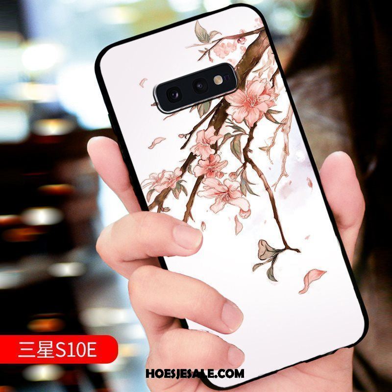 Samsung Galaxy S10e Hoesje Reliëf Bescherming All Inclusive Hoes Trend Online