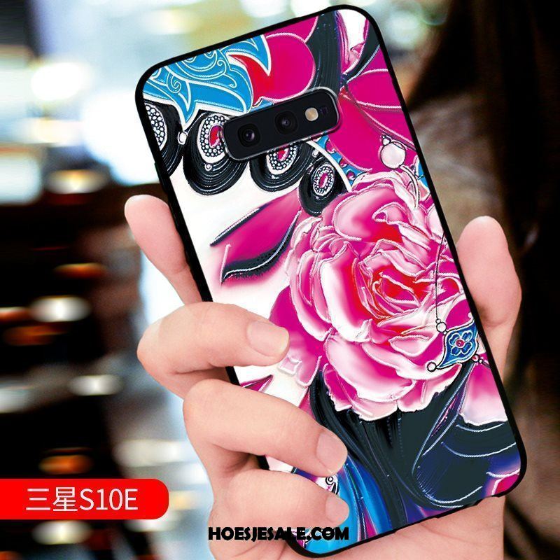 Samsung Galaxy S10e Hoesje Reliëf Bescherming All Inclusive Hoes Trend Online